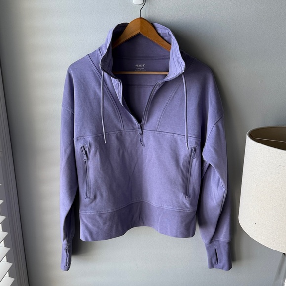 Old Navy Dynamic Fleece Half-Zip Sweatshirt - Picture 5 of 11